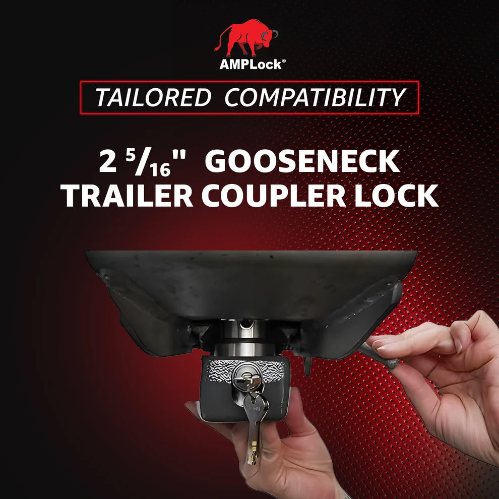 AMPLock Atwood style Gooseneck Coupler Lock