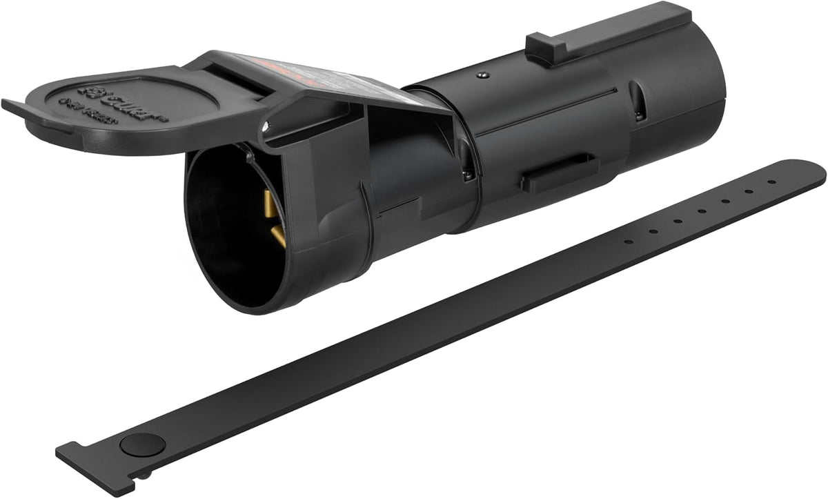 CURT 51180 Echo Mobile Bluetooth Trailer Brake Controller, 7-Way, 1-2 Axles